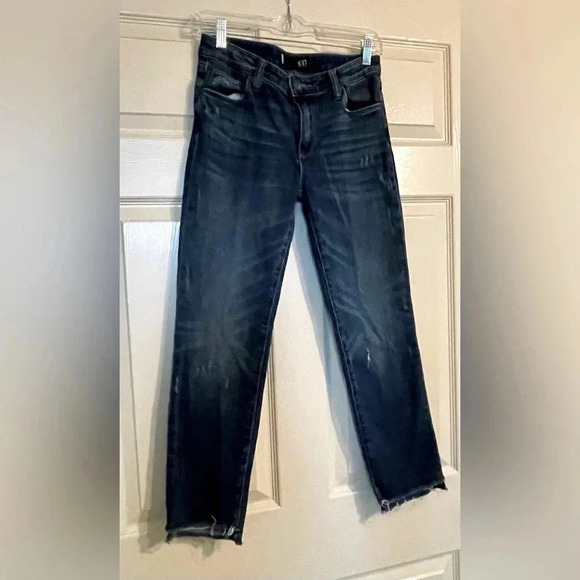 Kut skinny rough edge stretch jeans. Size 0 - Picture 1 of 4
